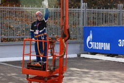 Конкурс „Лучший электромонтер по ремонту и обслуживанию электрооборудования ПАО „Газпром“, практика.