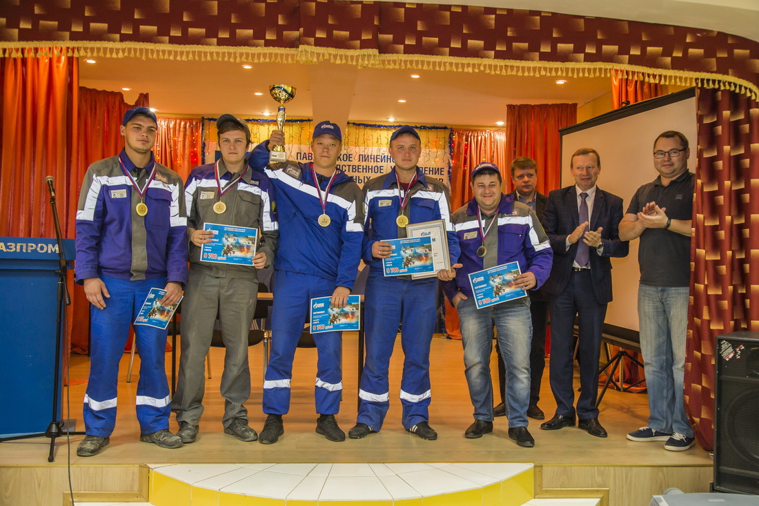Победители соревнований — добровольная пожарная дружина Отрадненского ЛПУМГ