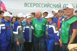Экологическую акцию поддержал губернатор Самарской области Николай Иванович Меркушкин