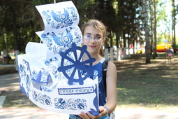 Участница конкурса "Бумажный кораблик"