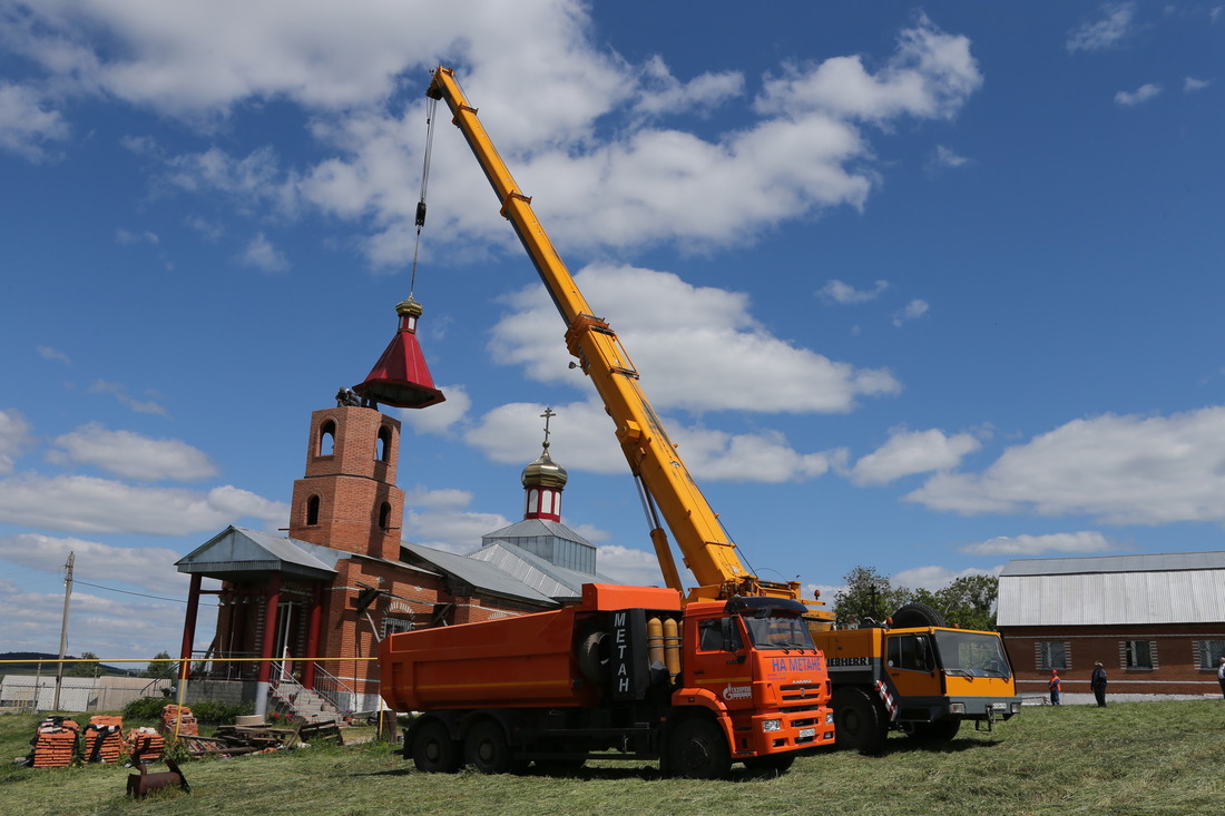 Это не первый купол, который устанавливают самарские газовики