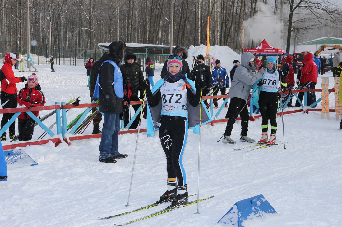 Лыжные гонки — один из этапов спартакиады предприятия