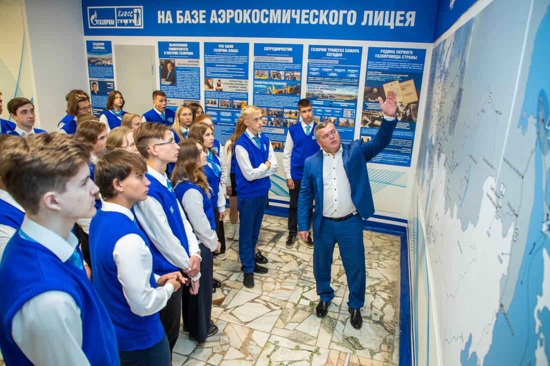Владимир Субботин рассказал ученикам о глобальных проектах компании