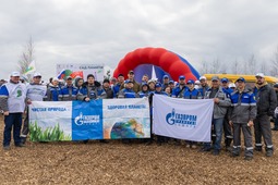 Каждый год сотрудники "Газпром трансгаз Самара" высаживают на территории своей работы тысячи деревьев