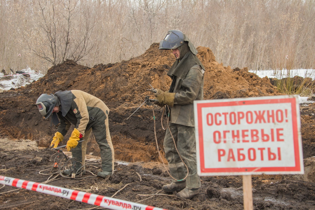 Работа в разгаре