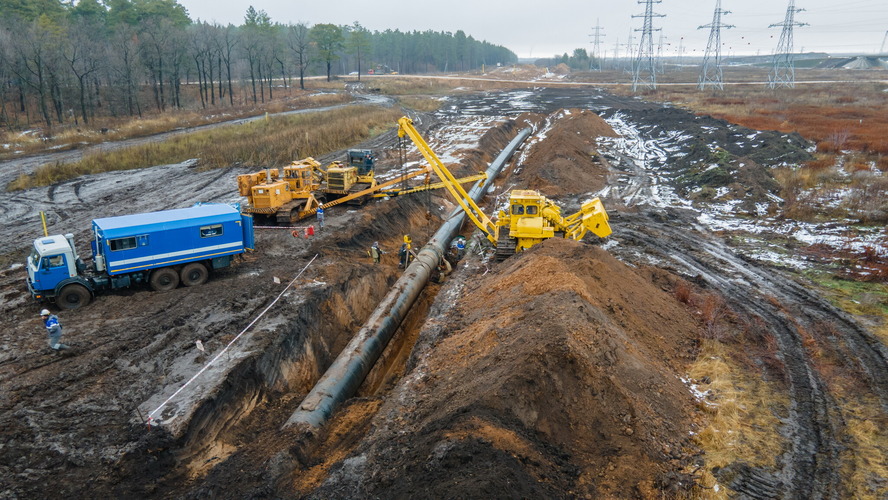 За два года в рамках строительства автодороги «Европа — Западный Китай» предприятие реконструировало 16 км газопроводов